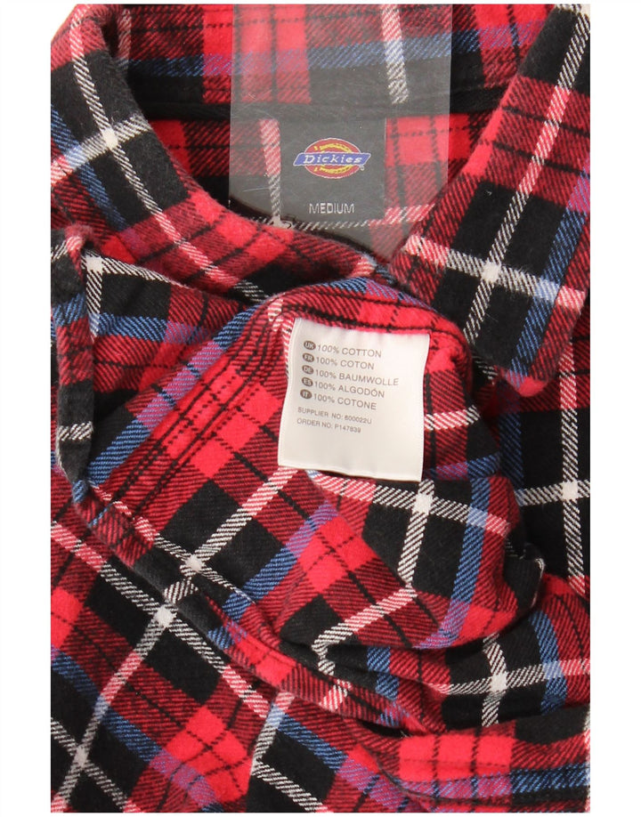 DICKIES Ανδρικό φανελένιο πουκάμισο μεσαίο κόκκινο βαμβακερό