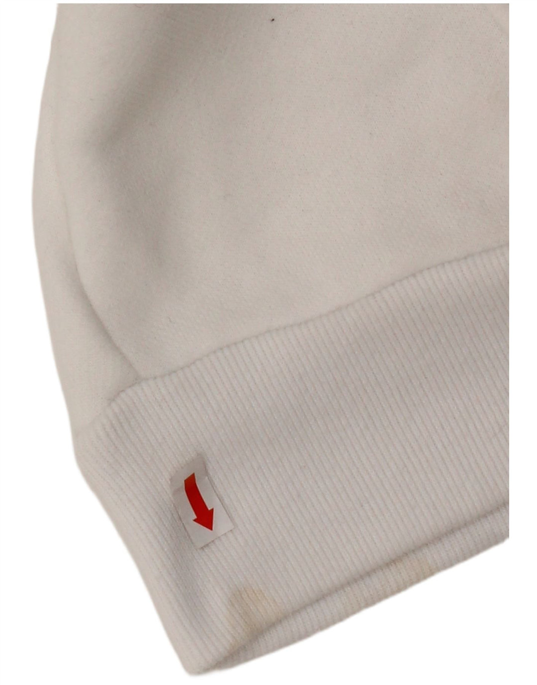 HOLLISTER Ανδρικό μπλουζάκι με κουκούλα μεγάλο λευκό βαμβακερό