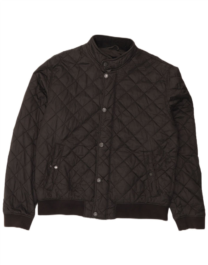 Ανδρικό καπιτονέ μπουφάν Barbour UK 44 2XL Μαύρο Πολυαμίδιο