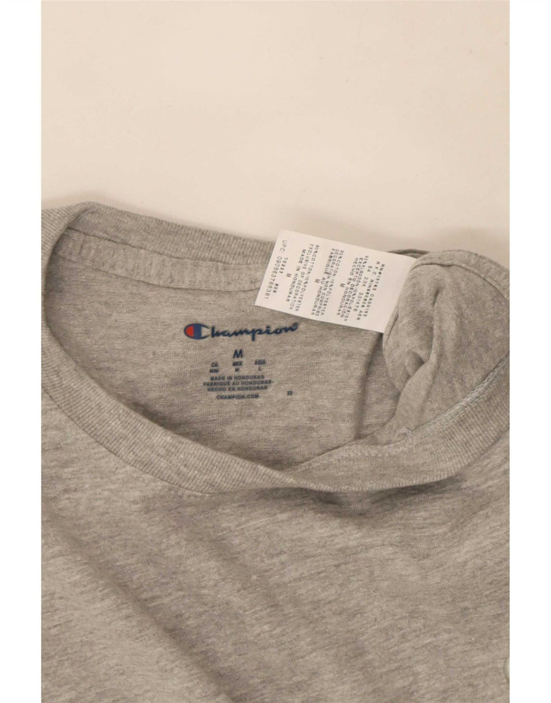 Ανδρικό T-Shirt Champion Top Βαμβακερό μεσαίο γκρι