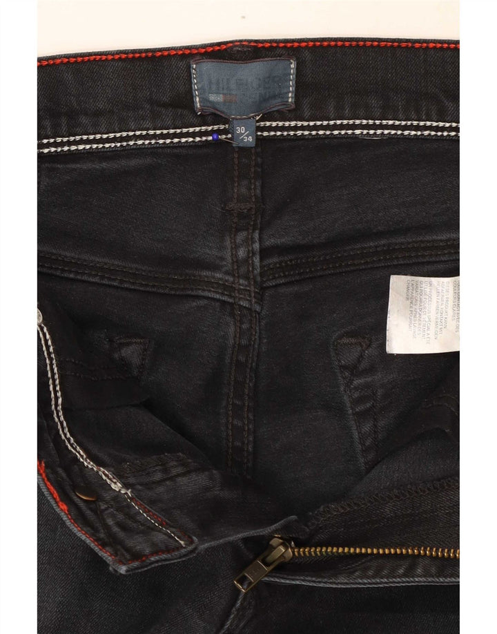 Tommy Hilfiger Γυναικείο Slim Jeans W30 L34 Μαύρο βαμβακερό