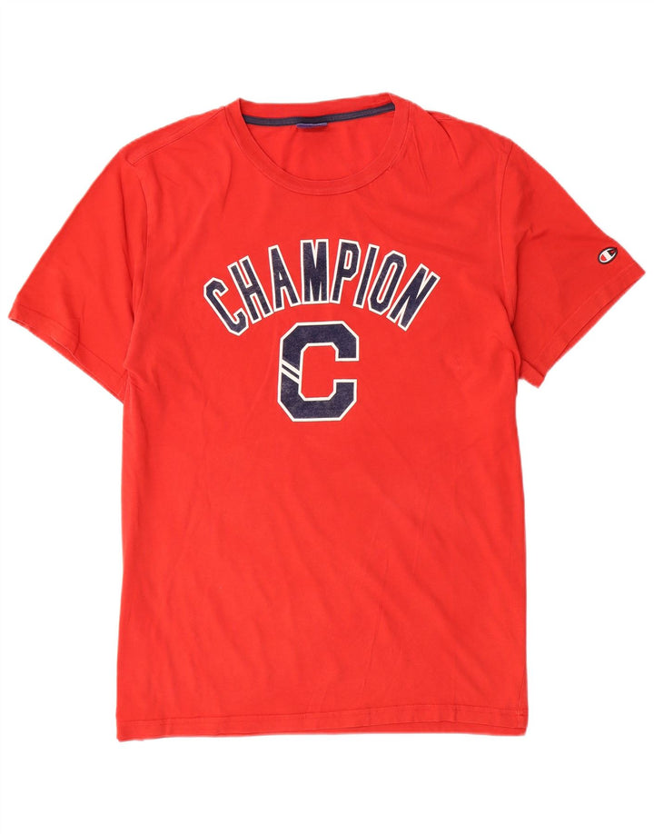 CHAMPION Ανδρικό γραφικό T-Shirt Top XL Red