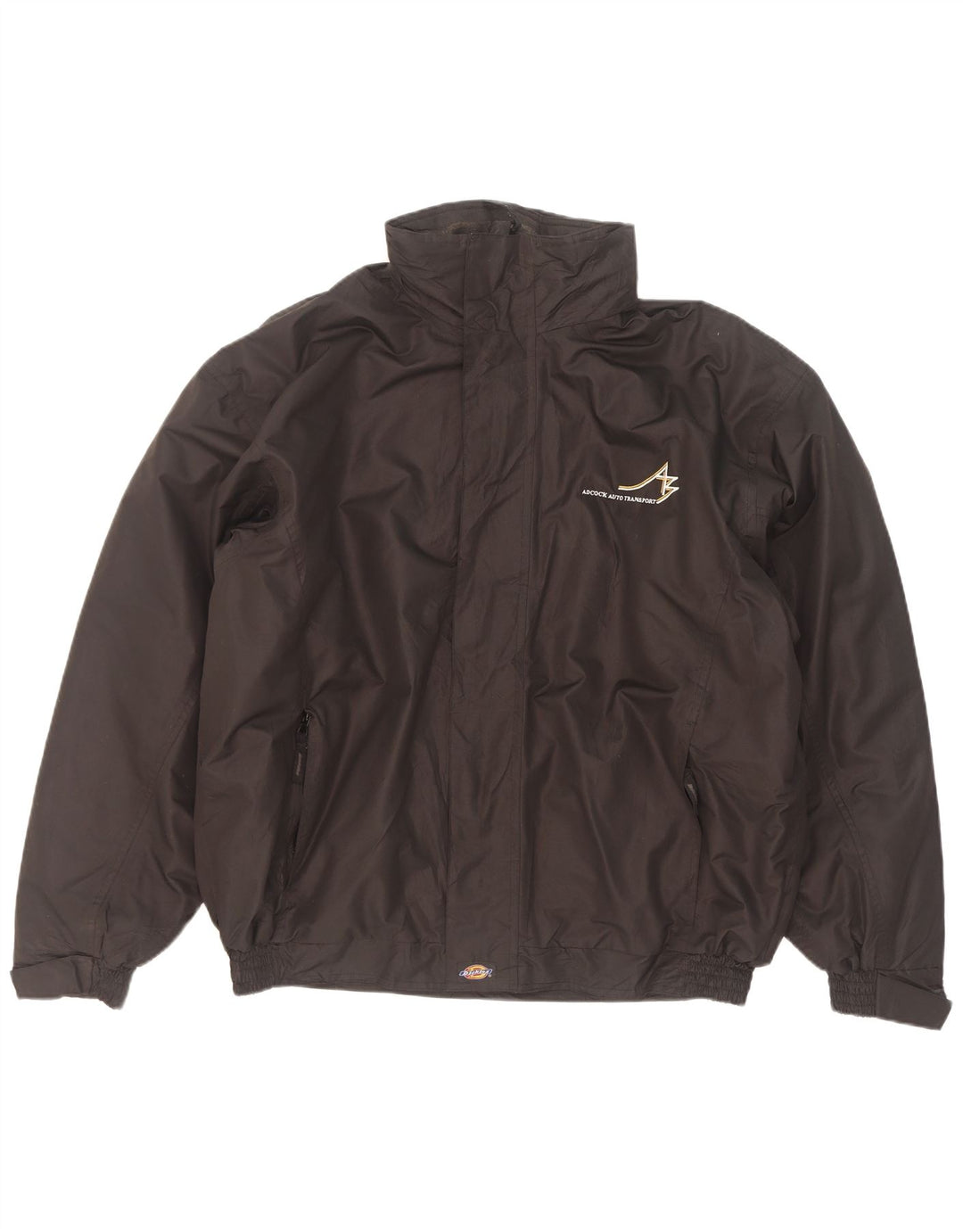 Dickies Ανδρικό γραφικό μπουφάν με κουκούλα Bomber UK 40 Large Black Nylon