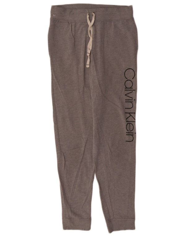 Calvin Klein Γυναικεία φόρμα παντελόνια Joggers UK 12 Medium Grey Flecked