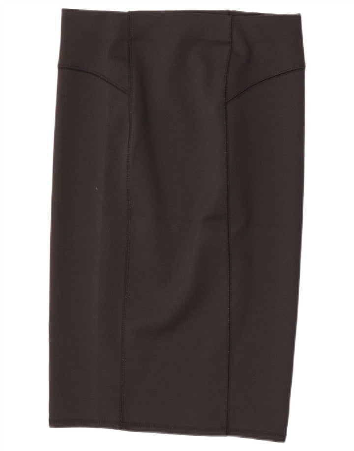 Zara Γυναικεία Pencil Φούστα Μεγάλη W30 Μαύρη Πολυεστέρας