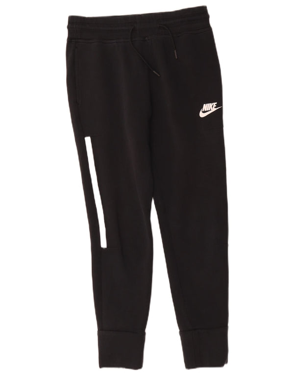Παντελόνι αθλητικής φόρμας Nike Boys Joggers 13-14 ετών Μαύρο βαμβακερό