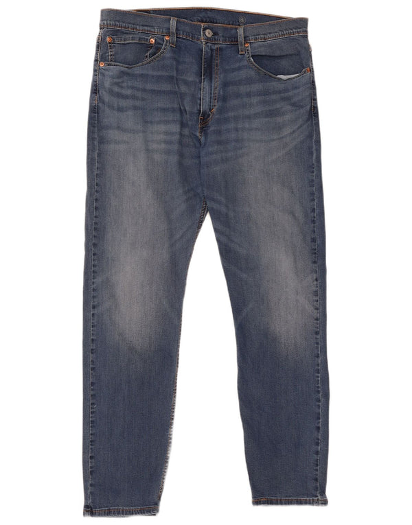 Levi's Mens 512 Slim Tapered Jeans W36 L32 Blue Cotton