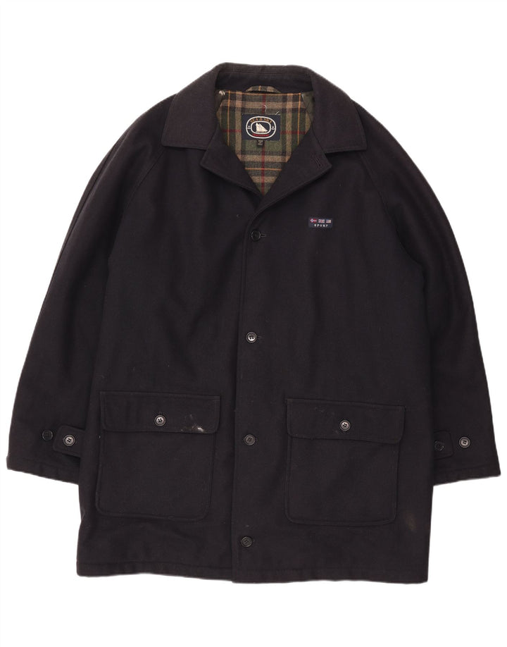 Sea & Sky Ανδρικό Πανωφόρι UK 42 XL Μαύρο
