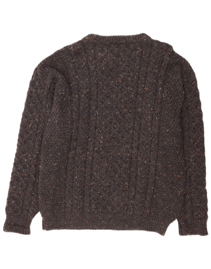 Ανδρικό πουλόβερ L.L.Bean Boat Neck Jumper Μαλλί με μεγάλο γκρι φλιτζάνι