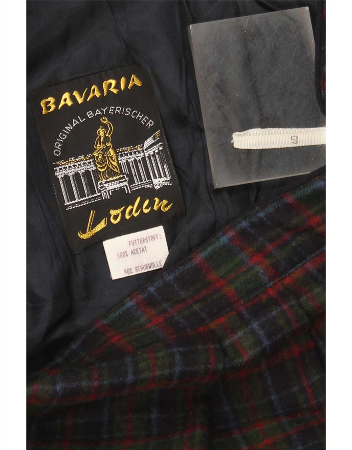Γυναικεία Bavaria Loden φούστα σε γραμμή Α EU 40 Medium W28 Πολύχρωμη καρό