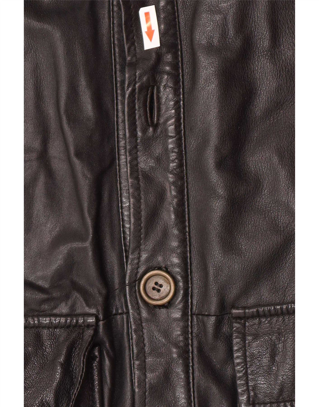 Squero Ανδρικό Δερμάτινο Μπουφάν UK 36 Small Black