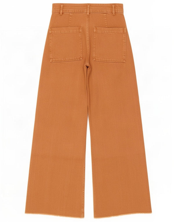 Zara Womens The Marine Straight Jeans EU 36 XS W26 L29 Καφέ