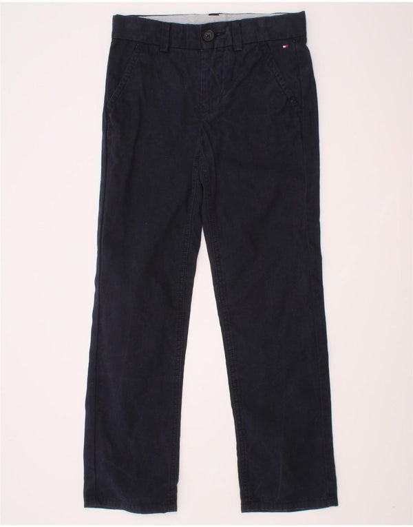 Tommy Hilfiger Boys ίσιο παντελόνι Chino 7-8 ετών W24 L23 Navy Blue