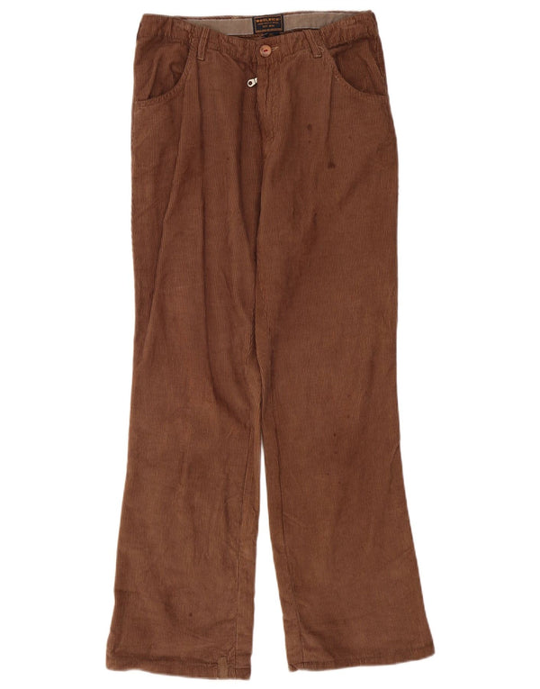 Ανδρικό ίσιο κοτλέ παντελόνι Woolrich W29 L29 Καφέ βαμβακερό