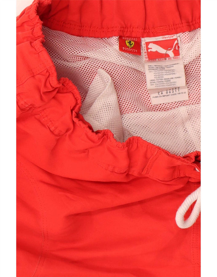 Puma Ανδρικό γραφικό σορτς κολύμβησης Ferrari μεσαίο κόκκινο πολυεστέρα