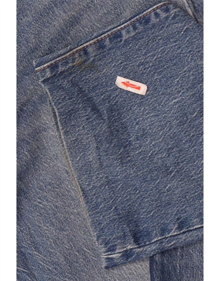 Levi's Mens 502 Tapered Jeans W40 L33 Blue Cotton