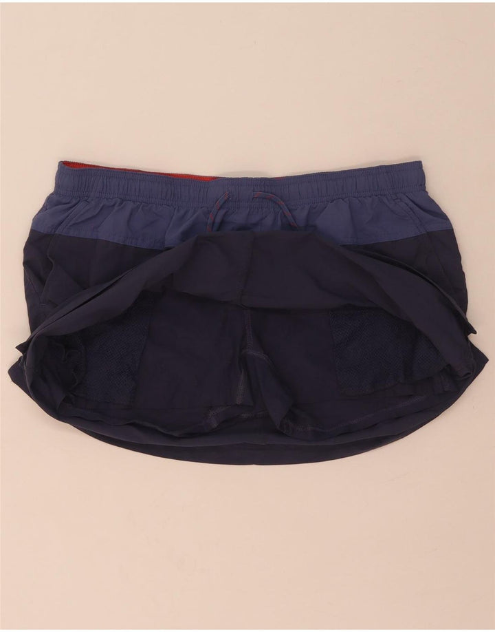 Columbia Womens Skort UK 14 Large Navy Blue Colorblock Nylon