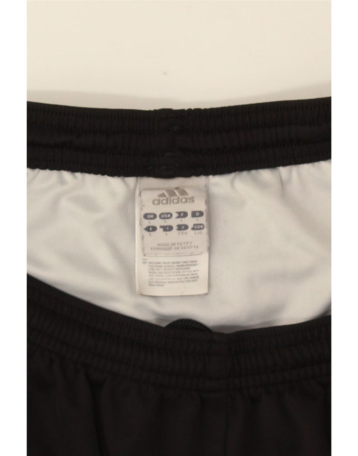 Ανδρικό σορτς Adidas Climalite Sport μεγάλο μαύρο πολυεστέρα