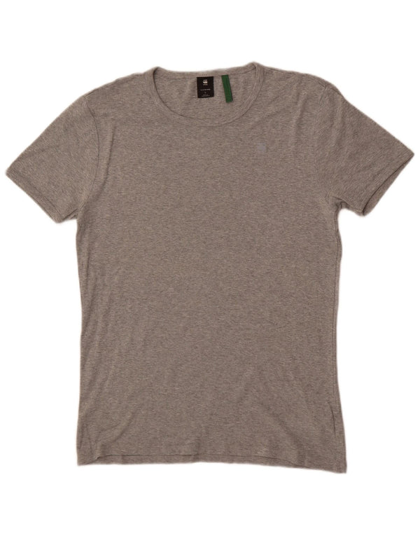 Ανδρικό T-Shirt G-Star Top Large Grey Flecked Cotton