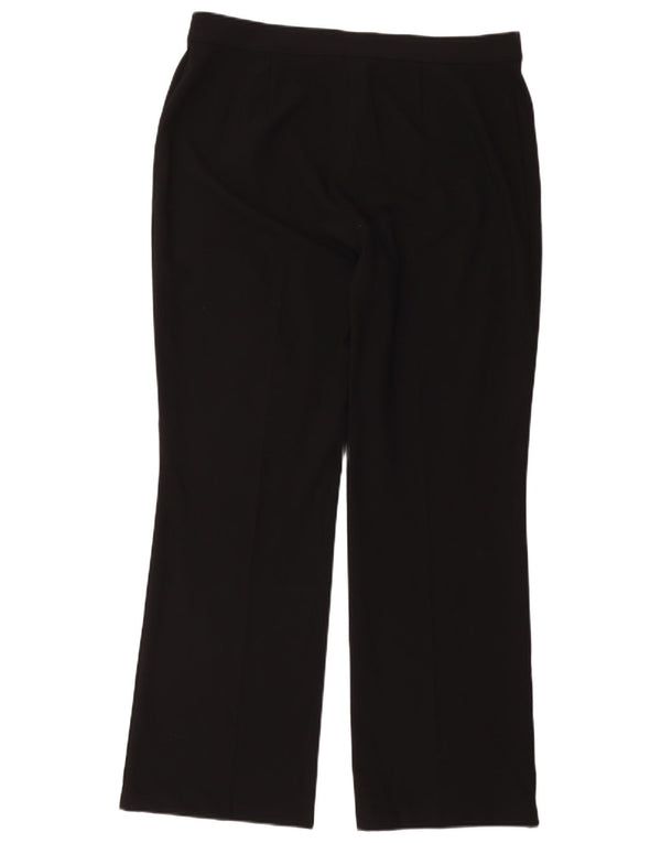 Marks & Spencer Γυναικεία Bootcut Casual Παντελόνια UK 18 XL W38 L31 Μαύρο