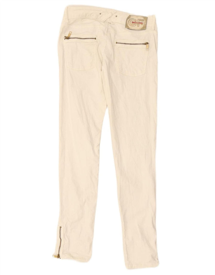 GF FERRE Womens Slim Jeans W28 L29 White