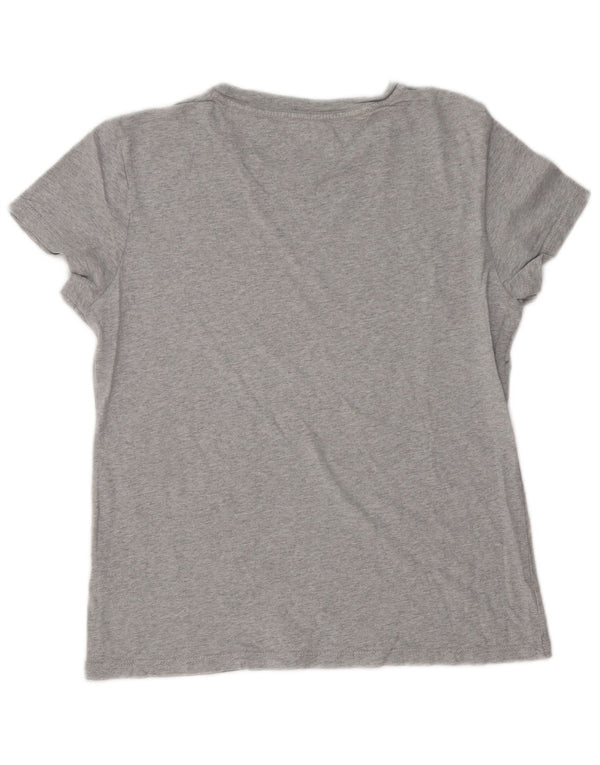 Γυναικείο γραφικό μπλουζάκι Tommy Hilfiger Top UK 14 Medium Grey