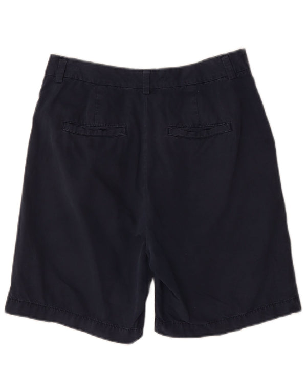 Γυναικείο ψηλόμεσο σορτς Chino Marks & Spencer W28 Medium Navy Blue