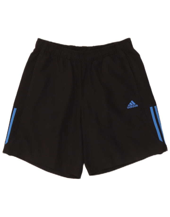 Ανδρικό σορτς Adidas Climalite Sport μεγάλο μαύρο πολυεστέρα