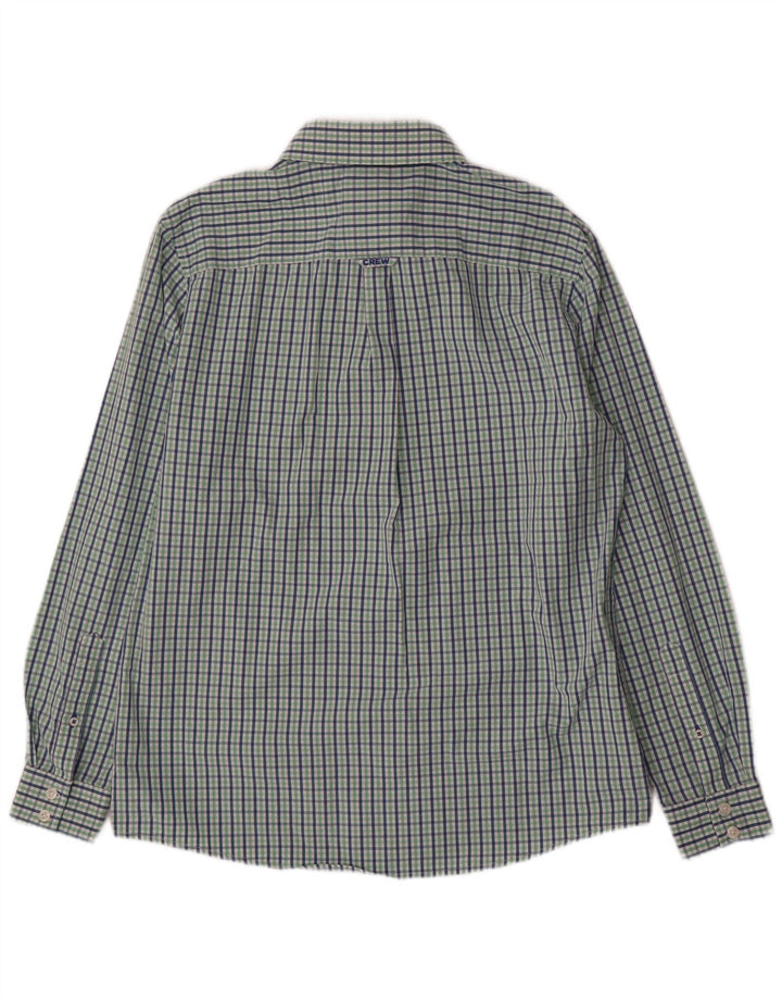 Crew Clothing Ανδρικό πουκάμισο Classic Fit Μεσαίο πράσινο βαμβακερό Gingham