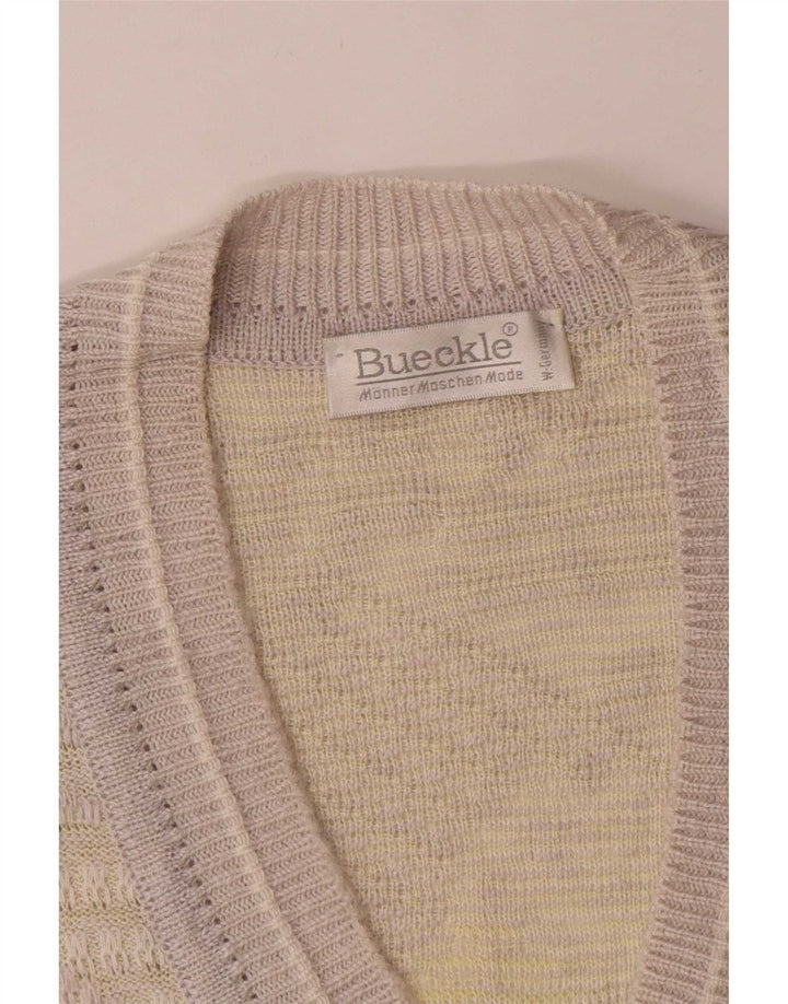 Ανδρικό γιλέκο Bueckle Tank Top Large Grey Geometric