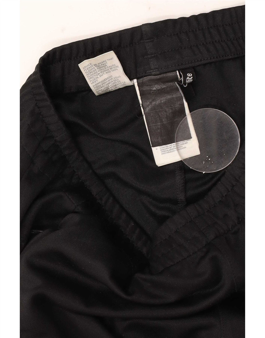 adidas Mens Climalite Παντελόνι Φόρμας Μικρό Μαύρο Πολυεστέρα