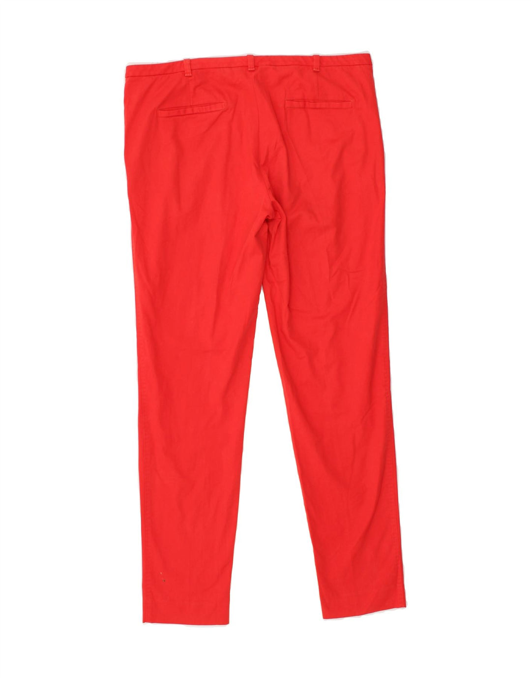 MASSIMO DUTTI Womens Slim Chino Trousers EU 40 Medium W32 L29  Red Cotton | Vintage Massimo Dutti | Thrift | Second-Hand Massimo Dutti | Used Clothing | Messina Hembry 