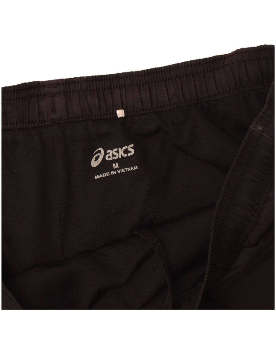 Ανδρικό αθλητικό σορτς Asics από μεσαίο μαύρο πολυεστέρα