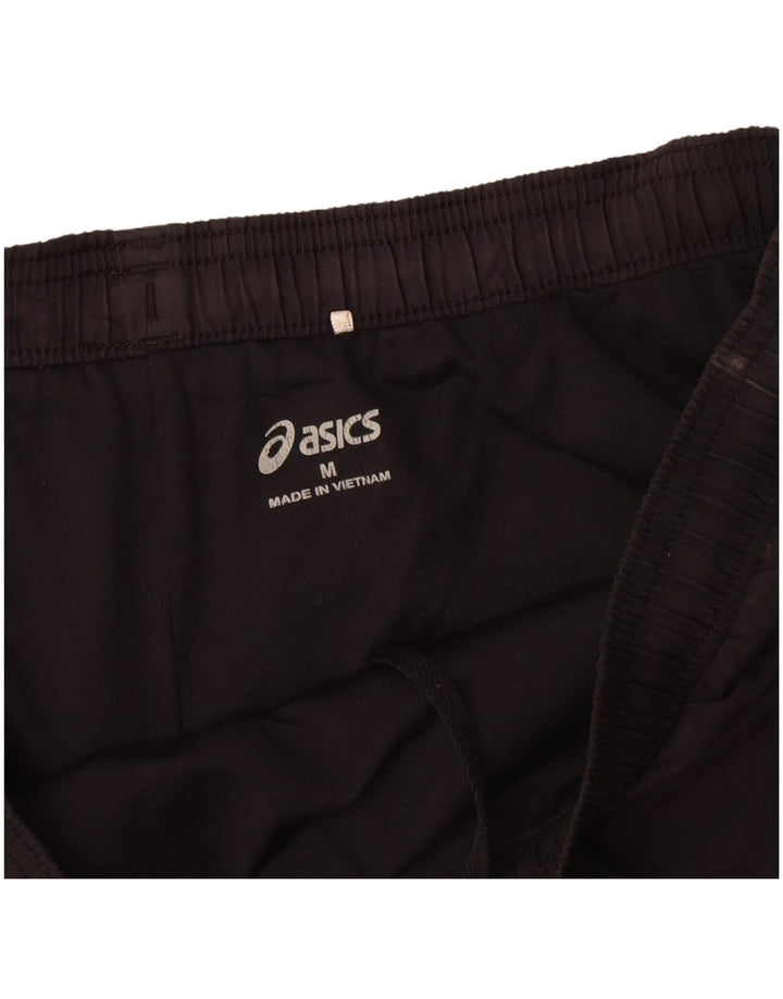 Ανδρικό αθλητικό σορτς Asics από μεσαίο μαύρο πολυεστέρα