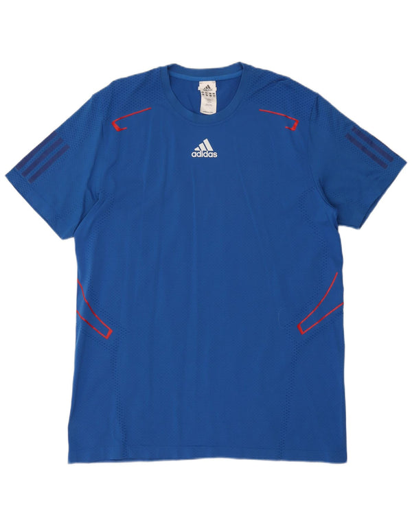 Ανδρικό T-Shirt Adidas Climacool Top XL Blue Polyamide