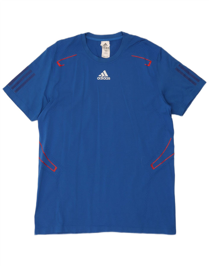 Ανδρικό T-Shirt Adidas Climacool Top XL Blue Polyamide