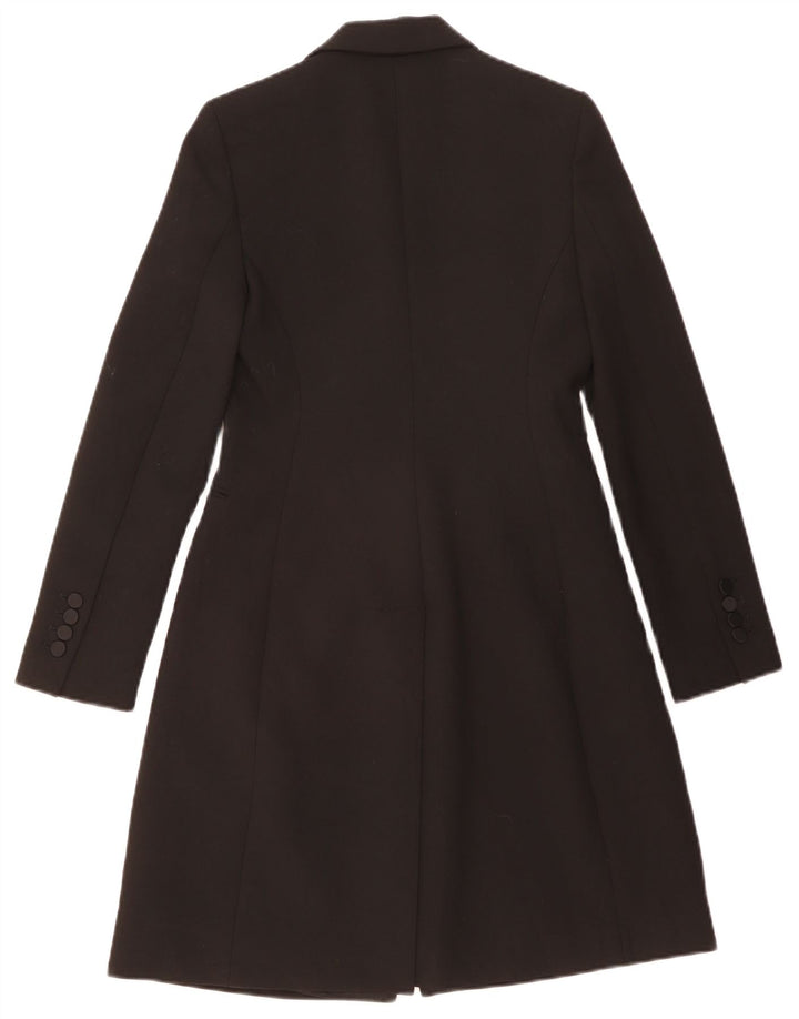 ZARA Γυναικείο Παλτό UK 10 Small Black
