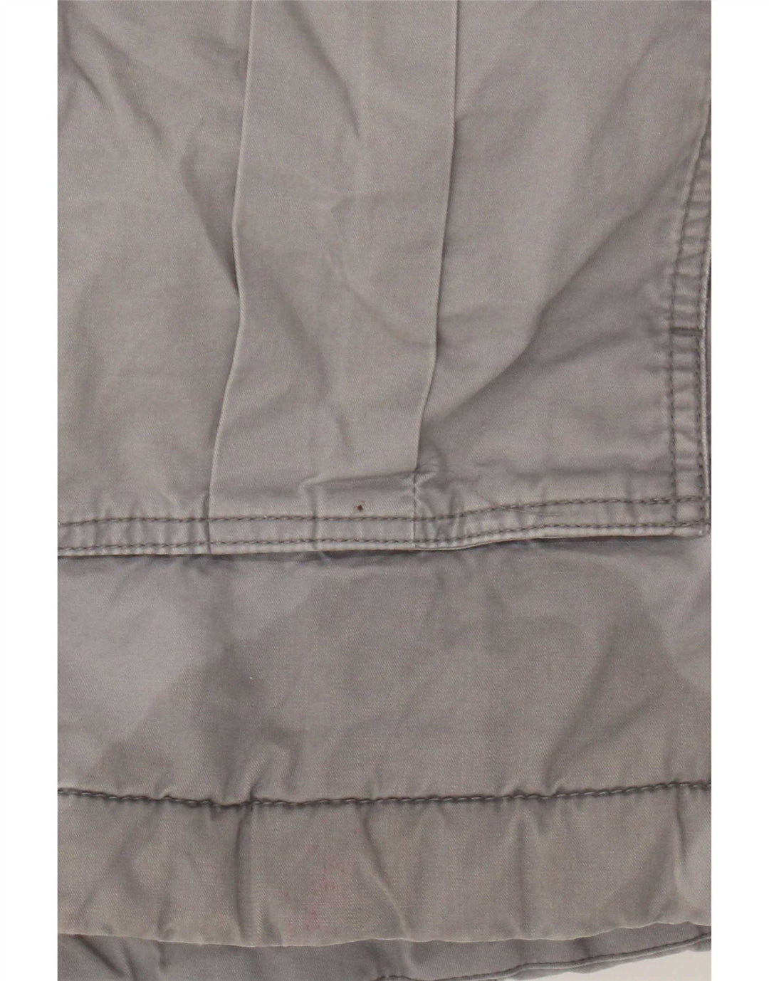 Gap Γυναικείο μπουφάν Parka με κουκούλα UK 10 Small Grey Cotton