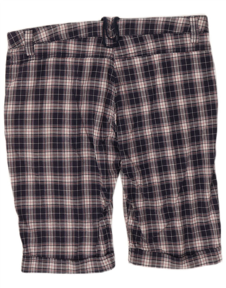 Ανδρικό σορτς Chino Dack's IT 48 Medium W36 Navy Blue Check Cotton