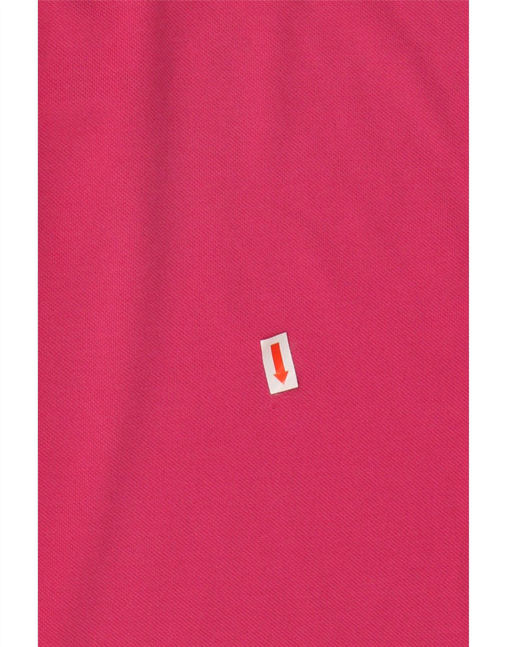 CHAMPION Mens Polo Shirt Large Pink
