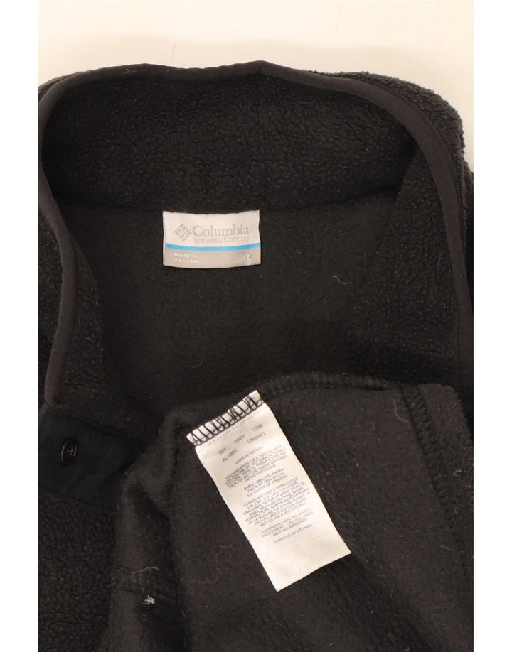 Columbia γυναικείο λαιμό με κουμπιά φλις άλμα UK 16 Large Grey Polyester