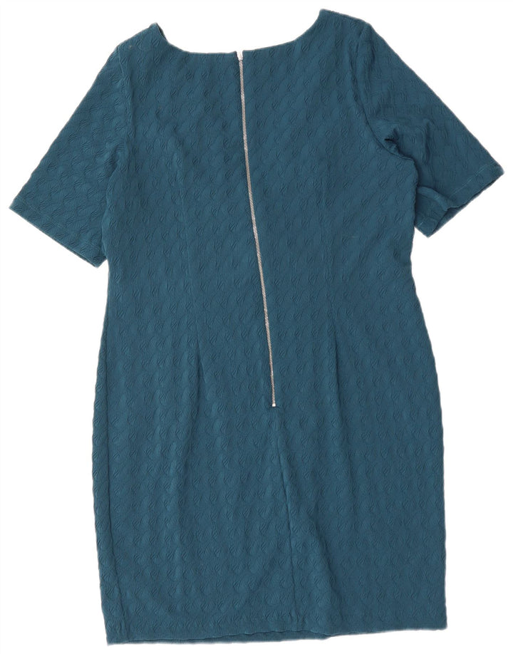 Γυναικείο φόρεμα με θήκη PER UNA UK 18 XL Blue Polyester