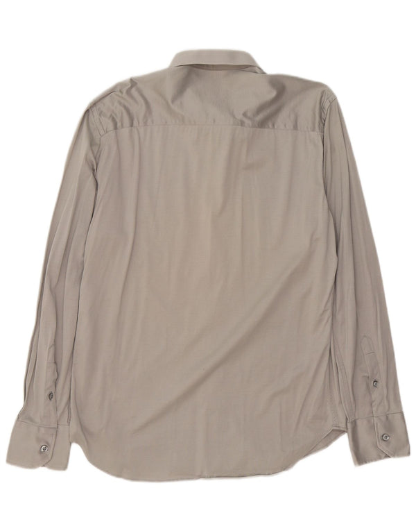 Ανδρικό πουκάμισο Emporio Armani Μέγεθος 43 17 XL Γκρι