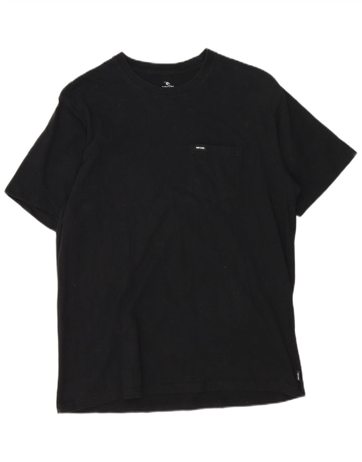 Ανδρικό μπλουζάκι Rip Curl Standard Fit Top Medium Μαύρο