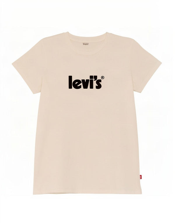 Ανδρικό γραφικό T-Shirt Levi's Top Μικρό λευκό βαμβακερό
