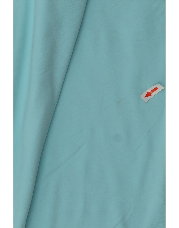 NIKE Γυναικεία κουκούλα Dri Fit Μακρυμάνικο UK 10 Small Blue Polyester