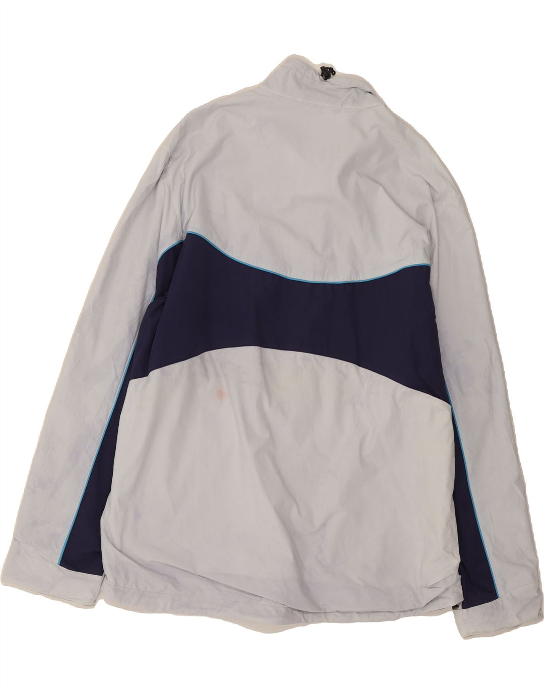 COLMAR Womens Tracksuit Top Jacket EU 46 2XL Blue Colourblock Polyamide Vintage Colmar and Second-Hand Colmar from Messina Hembry 