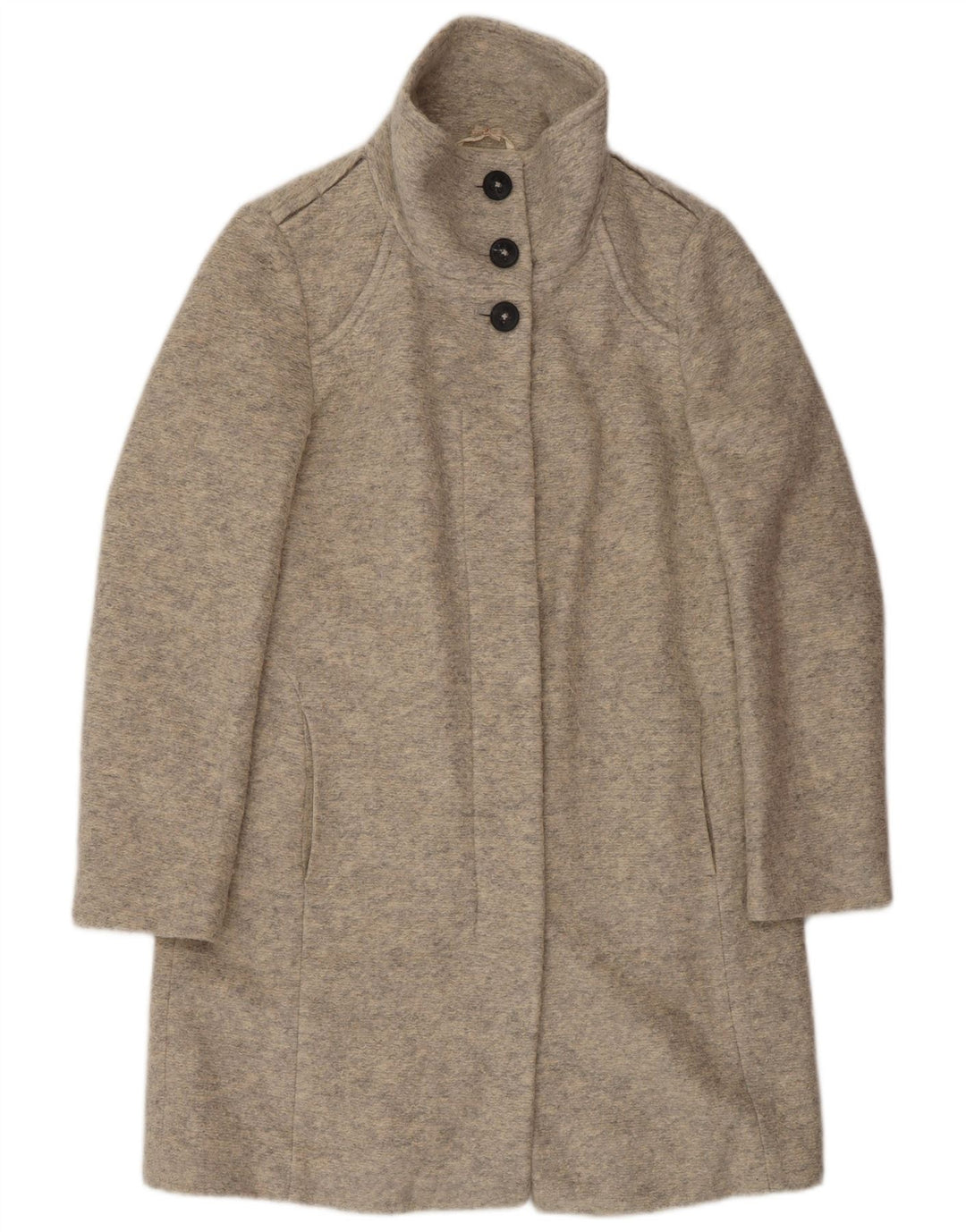 Hugo Boss Γυναικείο Πανωφόρι UK 8 Μικρό Μπεζ Ακρυλικό