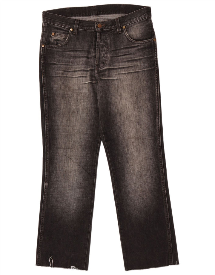 Ανδρικό τζιν Wrangler Evolution Straight W31 L28 Μαύρο