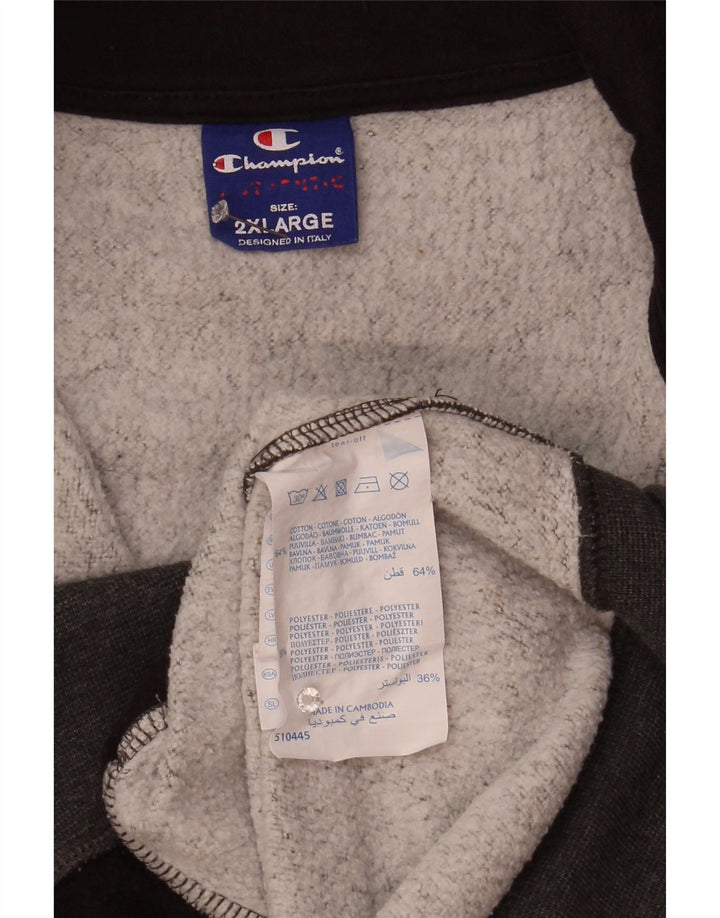 Ανδρική φόρμα Champion Top Jacket 2XL Γκρι βαμβακερό